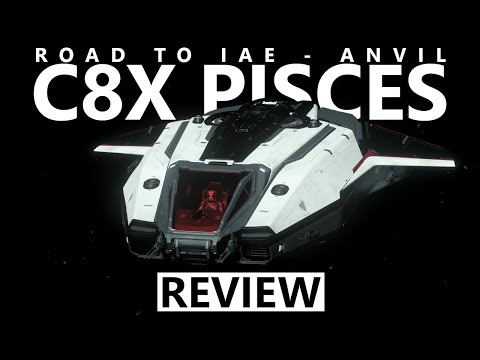 Видео: Star Citizen 4.3.2: обзор корабля на 10 минут — экспедиция ANVIL C8X Pisces