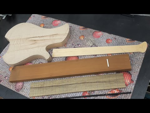 Видео: OMGUITARS "SHARK" Headless guitar.  Изготовление гитары с нуля. 2 серия.