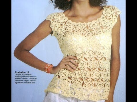 Видео: Crochet Motif Step by step*How to Crochet for Beginners*Мотивы крючком.Шестиугольник для топа  № 408