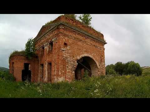 Видео: Храм Бориса и Глеба в Поречье, Тульской области