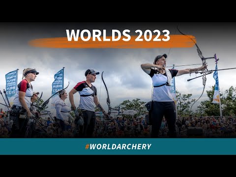 Видео: Франция против Германии – золото женской команды по стрельбе из лука | Чемпионат мира 2023 года в...