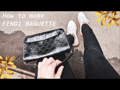 Видео: Как сшить сумку FENDI BAGUETTE/FREE PDF PATTERN