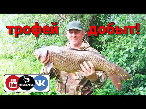 Видео: Очередная охота за трофеем с боковым кивком. Трофей добыт!!! 🏆🐟💪