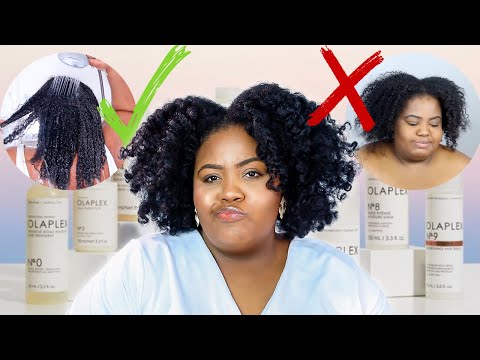 Видео: НЕ ТРАТЬТЕ ДЕНЬГИ! Я ОШИБАЛАСЬ насчёт OLAPLEX для натуральных волос 4-го типа | Честный отзыв об ...