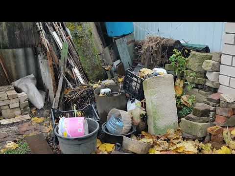 Видео: Осенняя борка в саду. Окончательное укрытие роз на зиму.