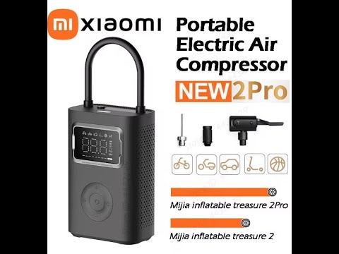 Видео: Компресор для накачування шин портативний Xiaomi Mijia Air Pump 2 Pro 2024 (велосипед/комплектація)