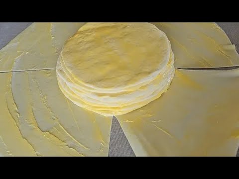 Видео: Bu usulda Kurasan tayyorlashni hali hech kim oʼrgatmagan. Новым методом готовим Курассаны.