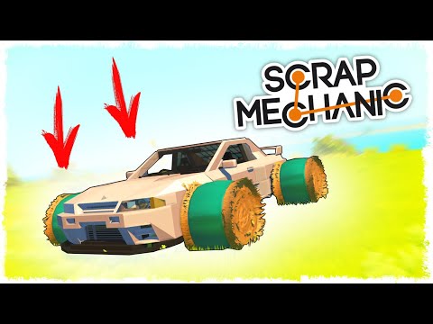 Видео: СТРОИМ ПОРШНЕВУЮ МАШИНУ ИЗ РАНДОМНЫХ БЛОКОВ В SCRAP MECHANIC!!!