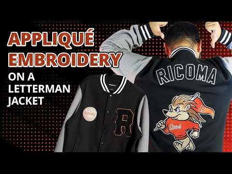 Видео: БЕЗУМНЫЙ потенциал прибыли от вышивки аппликаций на куртках Letterman
