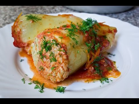 Видео: Фаршированный перец в мультиварке