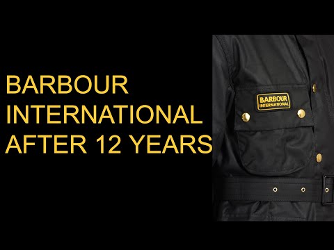 Видео: Куртка Barbour International спустя 12 лет
