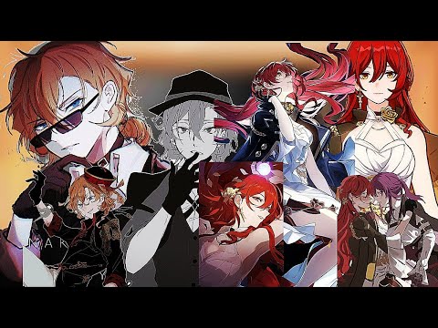 Видео: BSD react to Chuuya as Himeko/Реакция БСД на Чуя это Химеко. НА ЗАКАЗ