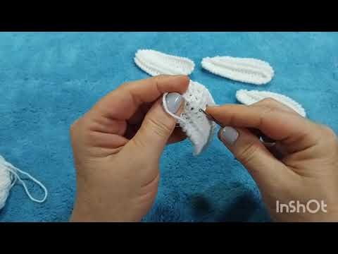 Видео: Тройной лист крючком. Ирланское кружево.