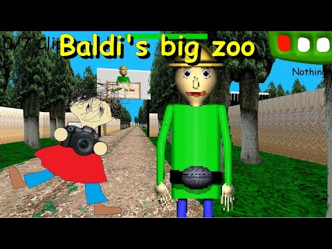 Видео: Большой зоопарк Балди — мод Baldi's Basics