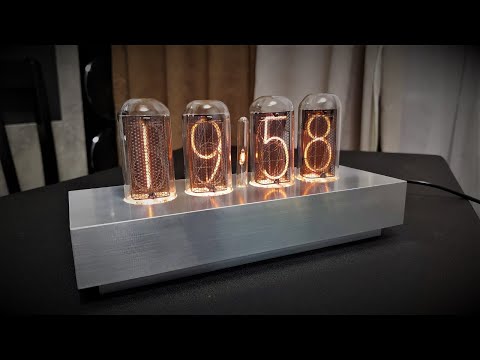 Видео: Часы Nixie Clock