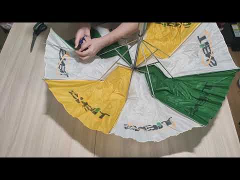 Видео: Из сломанного зонта  сшила полезную для кухни вещь/From an old umbrella