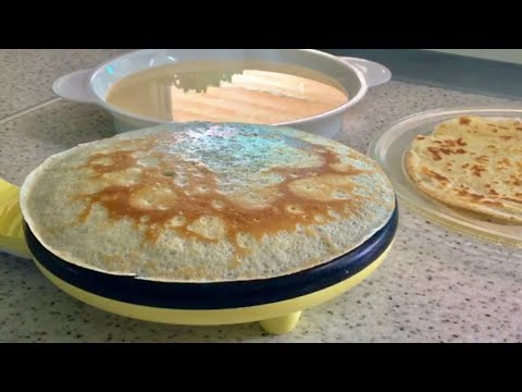 Видео: Блинчики молочные на погружной блиннице GFgril.