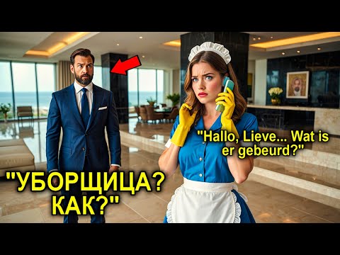 Видео: Обычная Уборщица Заговорила По-Голландски При Миллионере… Наутро Её Её Куда-То Отправили