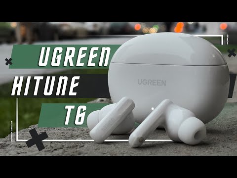 Видео: ОТЛИЧНЫЙ ВЫБОР 🔥 БЕСПРОВОДНЫЕ НАУШНИКИ UGREEN HITUNE T6