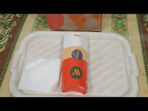 Видео: Биг спешиал ролл чураско (Вкусно - и точка)
