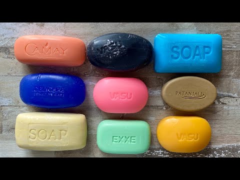 Видео: ASMR Soap cutting | Soap Carving|Резка мыла  | ASMR