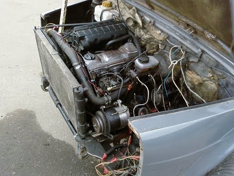 Видео: Установка ДВС 1.6 D на ЛУАЗ