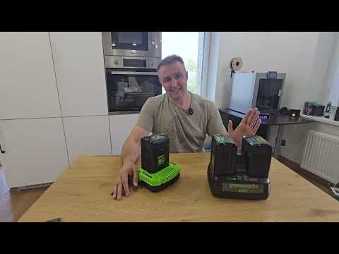 Видео: Сравнение зарядных устройств Greenworks 60В. Быстрая зарядка на 10А против 2А — что выбрать?