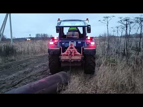Видео: Транспортировка трубы на МТЗ