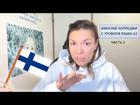 Видео: Финские колледжи 2024: поступление с минимальным уровнем А2 в колледжи Финляндии. Часть 3.