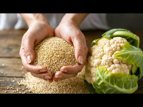 Видео: Киноа и цветная капуста полезнее мяса! Я ем их и худею! Простой рецепт!