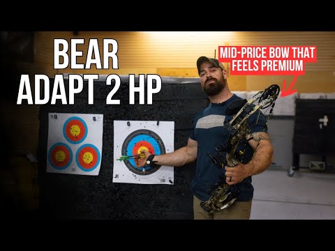 Видео: Доступный лук, стреляющий как флагман! | Обзор лука Bear Adapt 2 HP