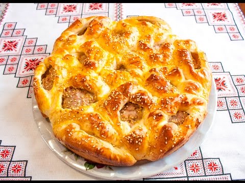 Видео: МЯСНОЙ ПИРОГ рецепт Тесто для мясного пирога М'ЯСНИЙ ПИРІГ рецепт