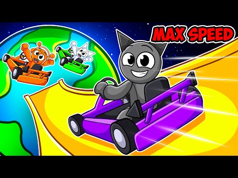Видео: Достижение МАКСИМАЛЬНОЙ СКОРОСТИ в Roblox Ride and Slide...
