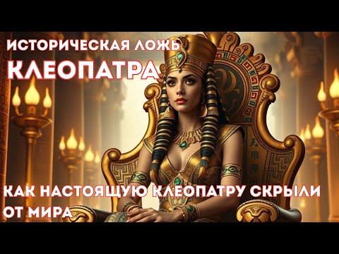 Видео: ЛЕКЦИЯ ДЛЯ СНА 😴 Ты не увидишь этого в фильмах: разоблачение тайной жизни Клеопатры