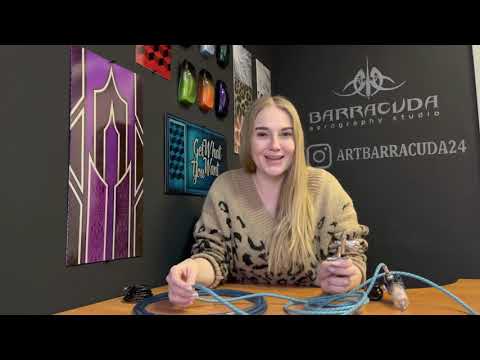 Видео: Шланги, переходники для аэрографии