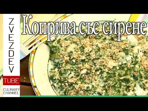 Видео: Коприва със сирене- пролетна каша по рецепта на П.Славейков. Тревненска кухня