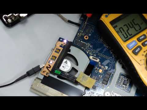 Видео: ремонт ноутбука lenovo G770 (платформа LA-6758P) зависает в играх