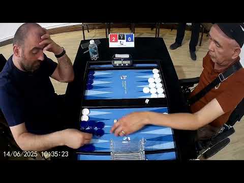 Видео: Урал Open 2025. Длинные нарды. Г.Гаспарян - Д.Абжапаров