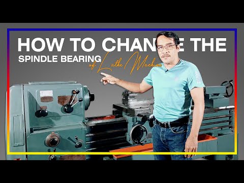 Видео: Как заменить подшипник шпинделя токарного станка