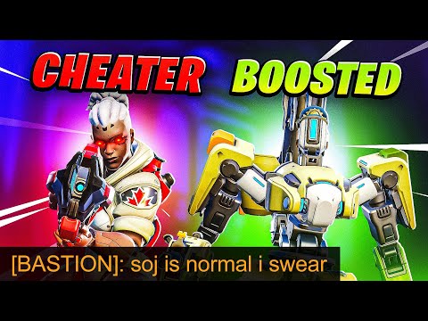 Видео: Этот дуэт читеров-бустеров получил по заслугам | Overwatch 2: наблюдение за читерами
