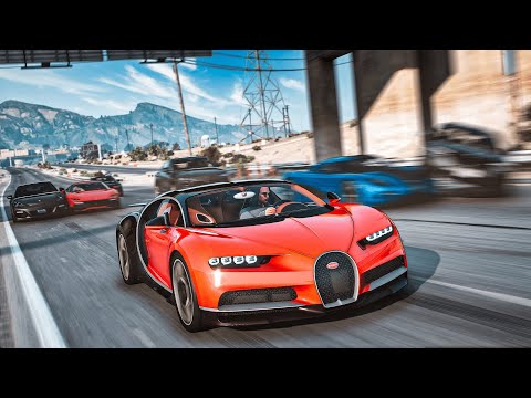 Видео: ДОГОНИ BUGATTI - ЗАБЕРИ КРУТУЮ ТАЧКУ! ЭТО БЕЗУМИЕ - ЗА МНОЙ ОХОТИТСЯ ВЕСЬ СЕРВЕР!!! (GTA 5 RP)