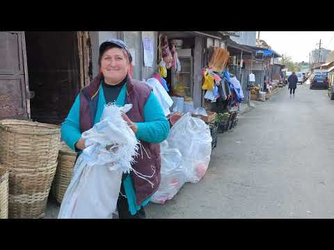 Видео: Озургети, Грузия. Рынок. Ноябрь 2024