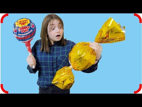 Видео: ГИГАНТСКИЙ Chupa Chups и ОГРОМНАЯ конфета