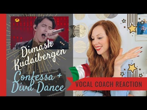 Видео: Dimash Confessa e The Diva Dance - Реакция преподавателя итальянского вокала
