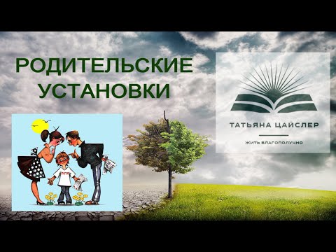 Видео: 19. Родительские установки