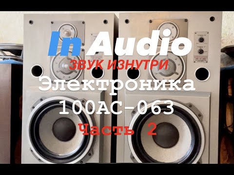 Видео: Звук изнутри  Акустика Электроника 100АС 063  Советский Hi-End Часть 2
