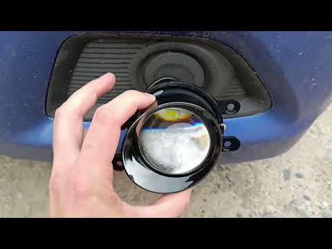 Видео: Купил линзованные ПТФ от ZMB в противотуманные фары Suzuki Solio