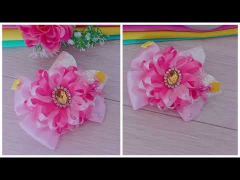 Видео: DIY 🎀ИДЕЯ!!ДЕЛАЕМ  бантики из ленты