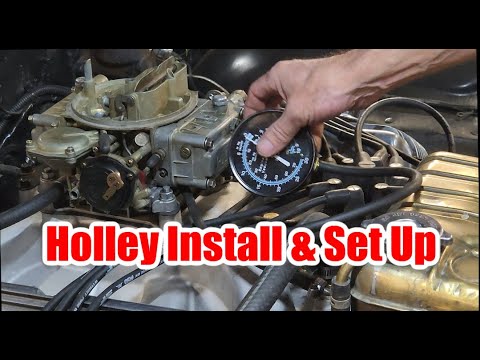 Видео: Как перебрать карбюратор Holley, часть 3: установка карбюратора и первоначальная регулировка!