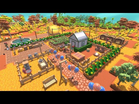 Видео: БОЛЬШИЕ НОВОСТИ для этого симулятора выживания в австралийской глубинке и турах по деревням | DINKUM